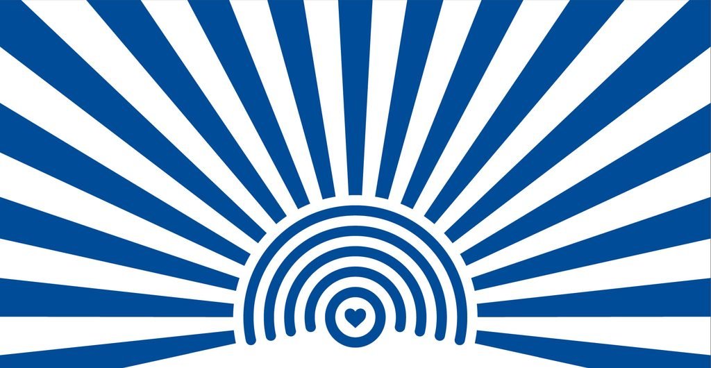The Migrant Republic flag, Athens version from April 2019, designed by Rupert Jaeger