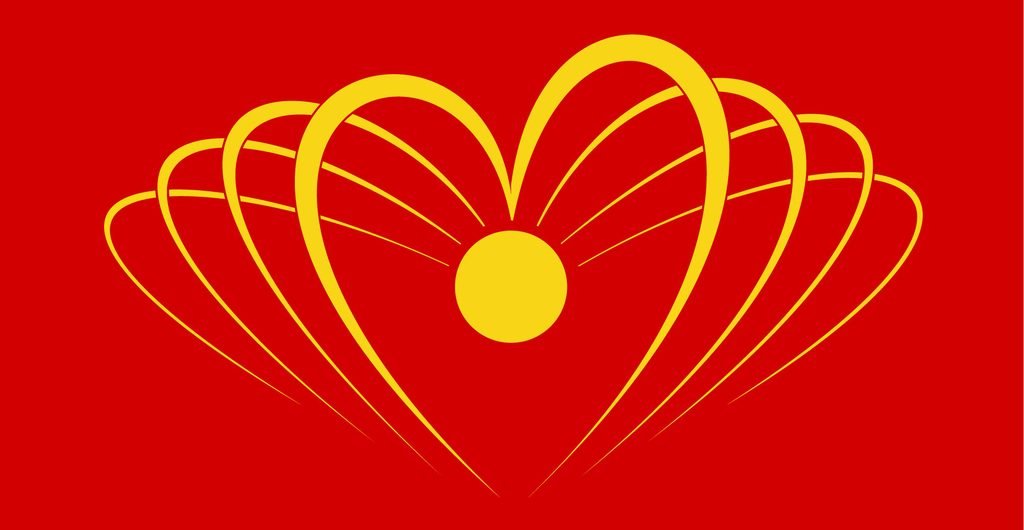 The Migrant Republic flag, Skopje version from late April 2019, designed by Rupert Jaeger