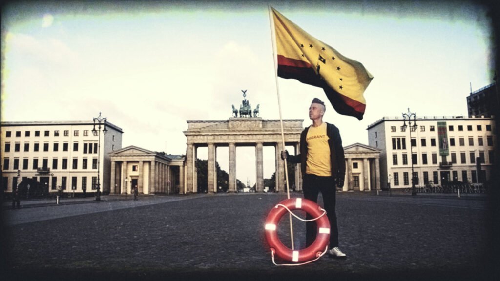Rupert Jaeger in Berlin, Germany, in late May 2019, as part of the Migrant Republic project